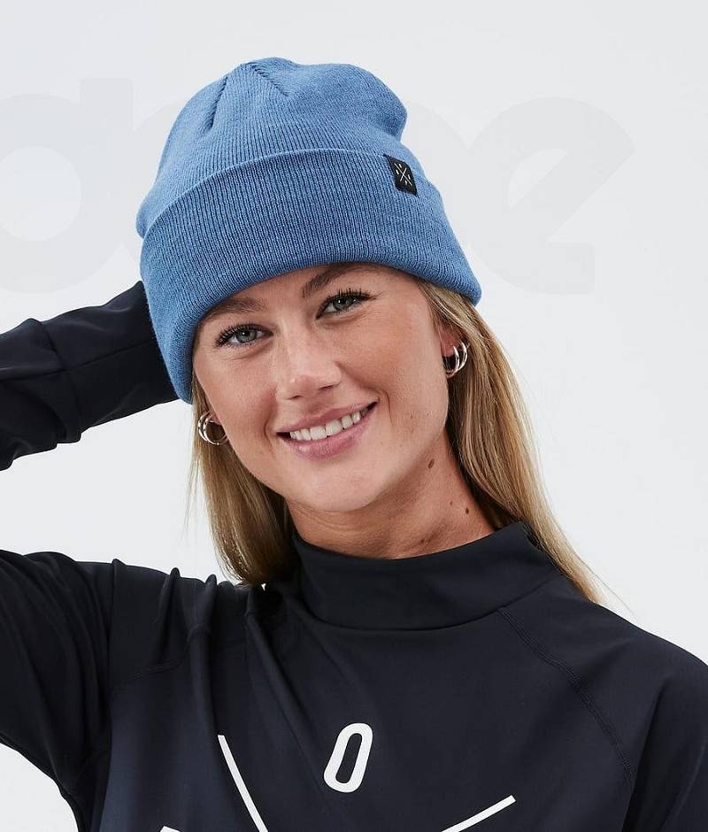 Blue Men's Dope Solitude Beanies | India_D1748