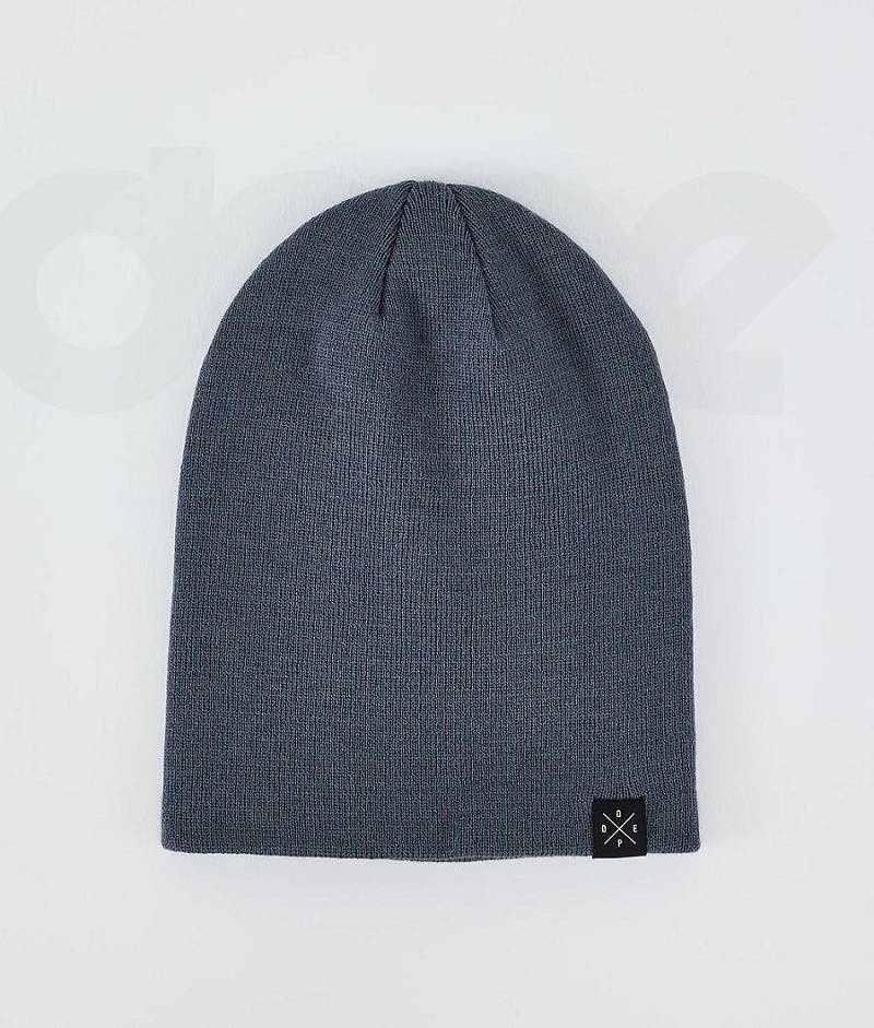 Blue Men's Dope Solitude Beanies | India_D2236