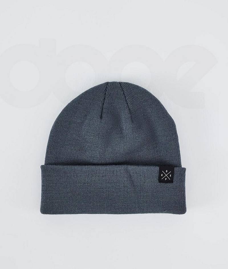 Blue Men\'s Dope Solitude Beanies | India_D2236