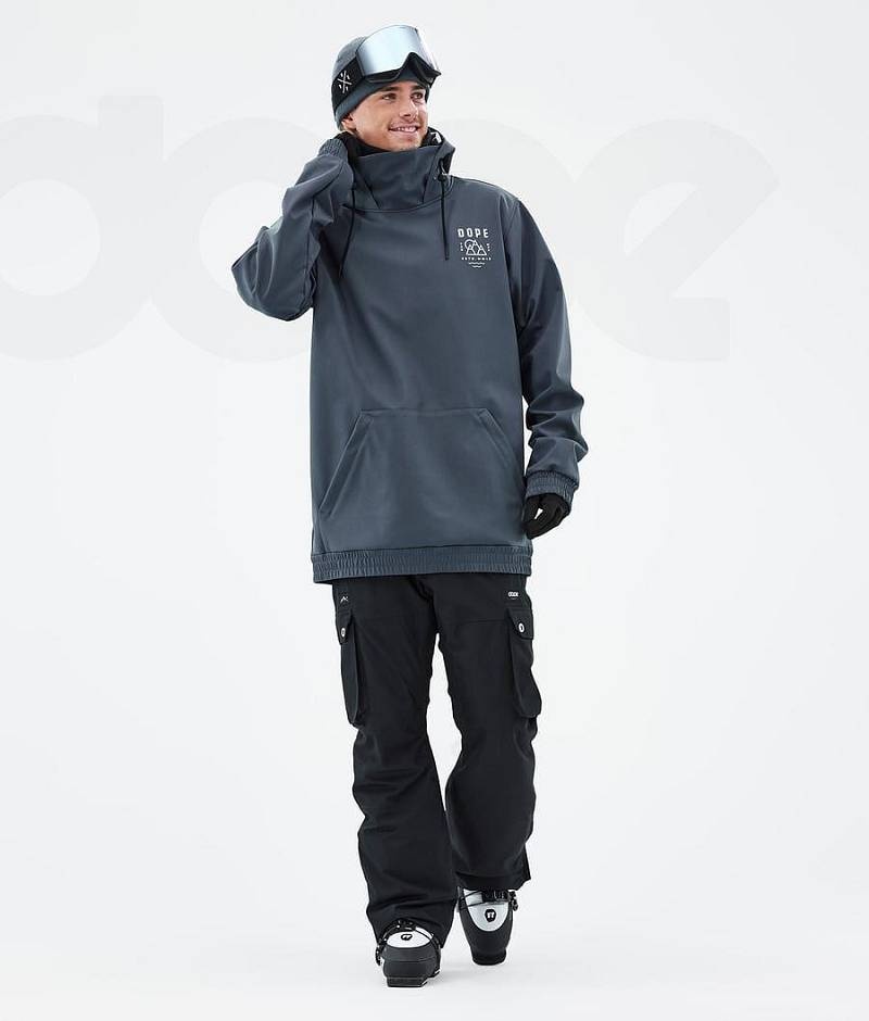 Blue Men's Dope Yeti Ski Jackets | India_D1818