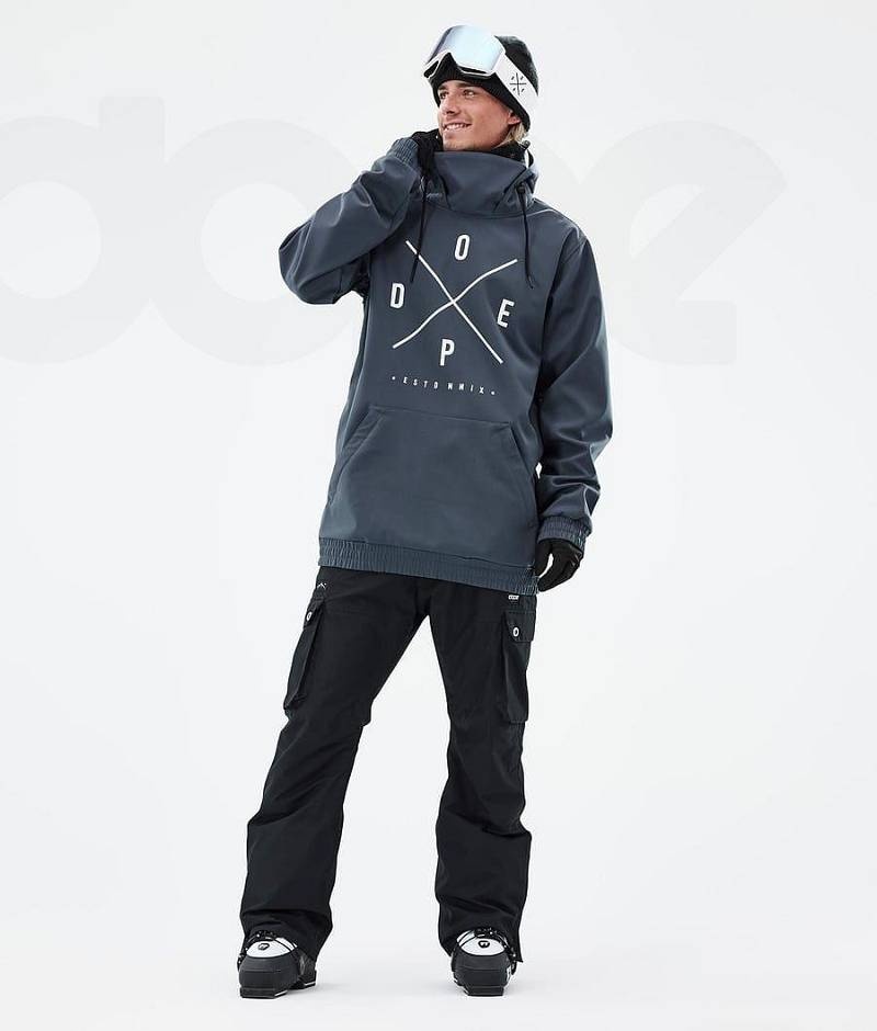 Blue Men's Dope Yeti Ski Jackets | India_D1236