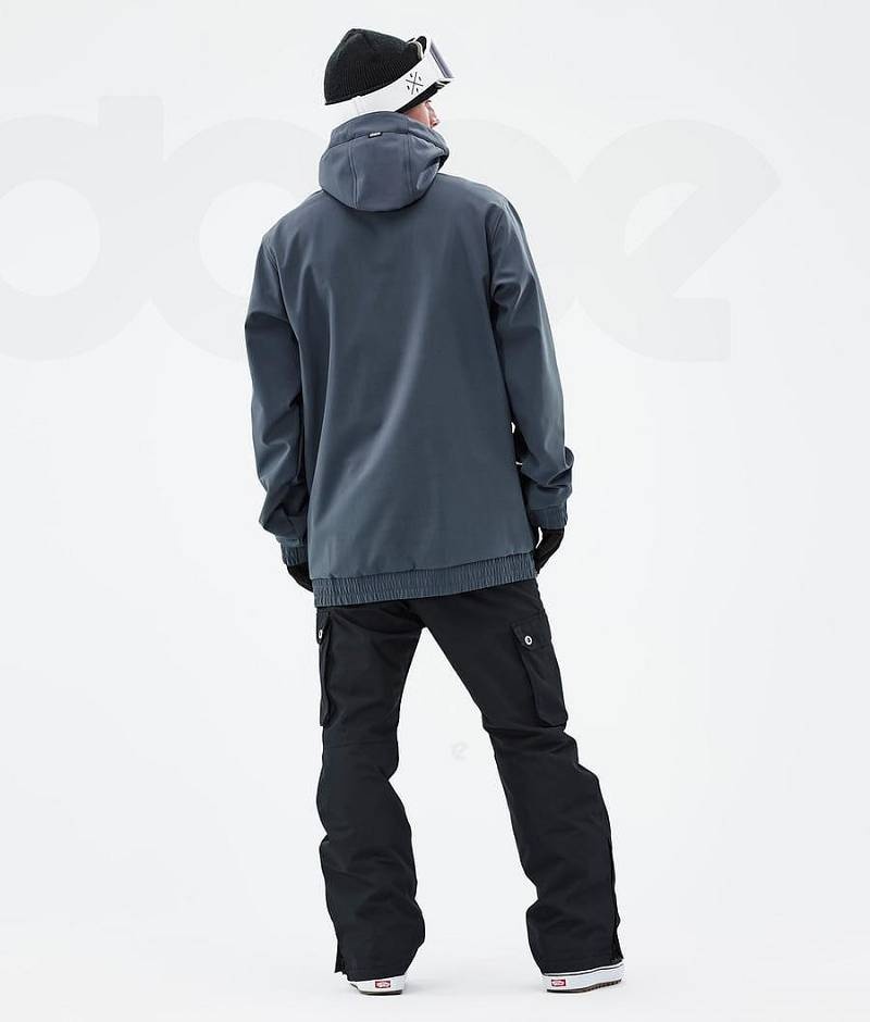 Blue Men's Dope Yeti Snowboard Jackets | India_D2333