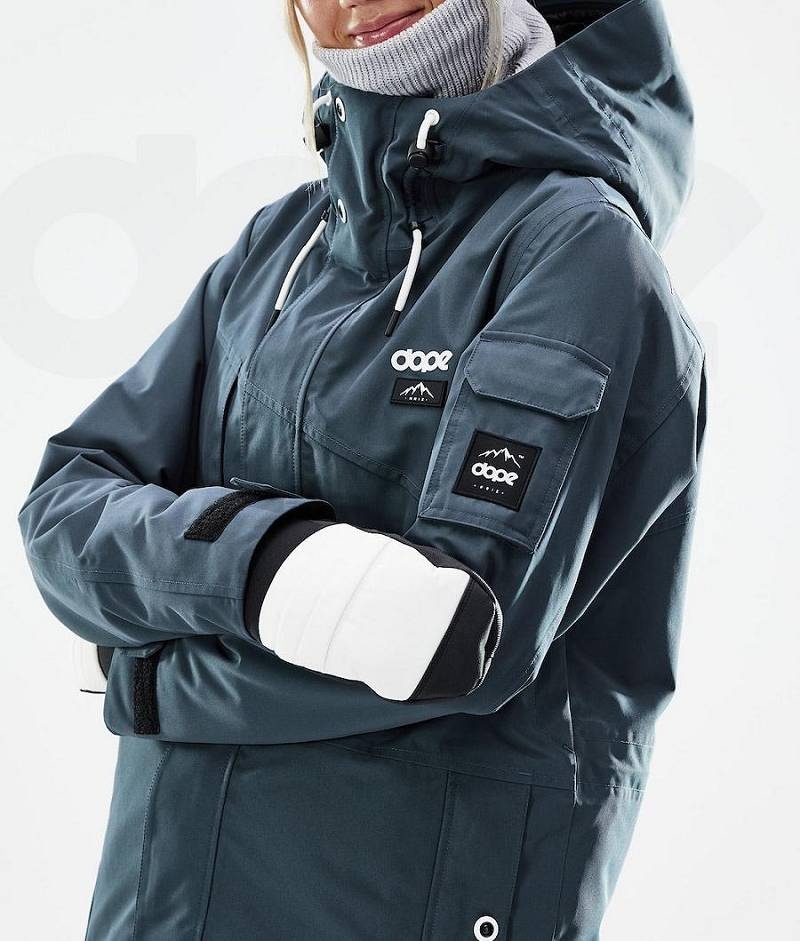 Blue Women's Dope Adept W 2021 Ski Jackets | India_D2465