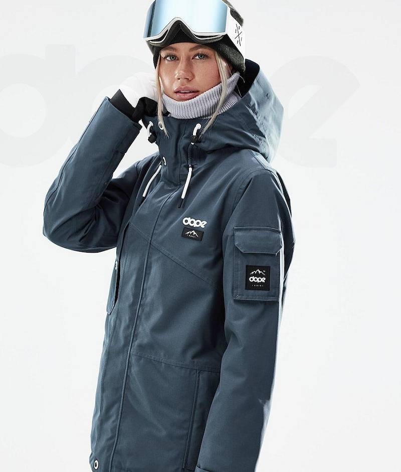 Blue Women's Dope Adept W 2021 Ski Jackets | India_D2465