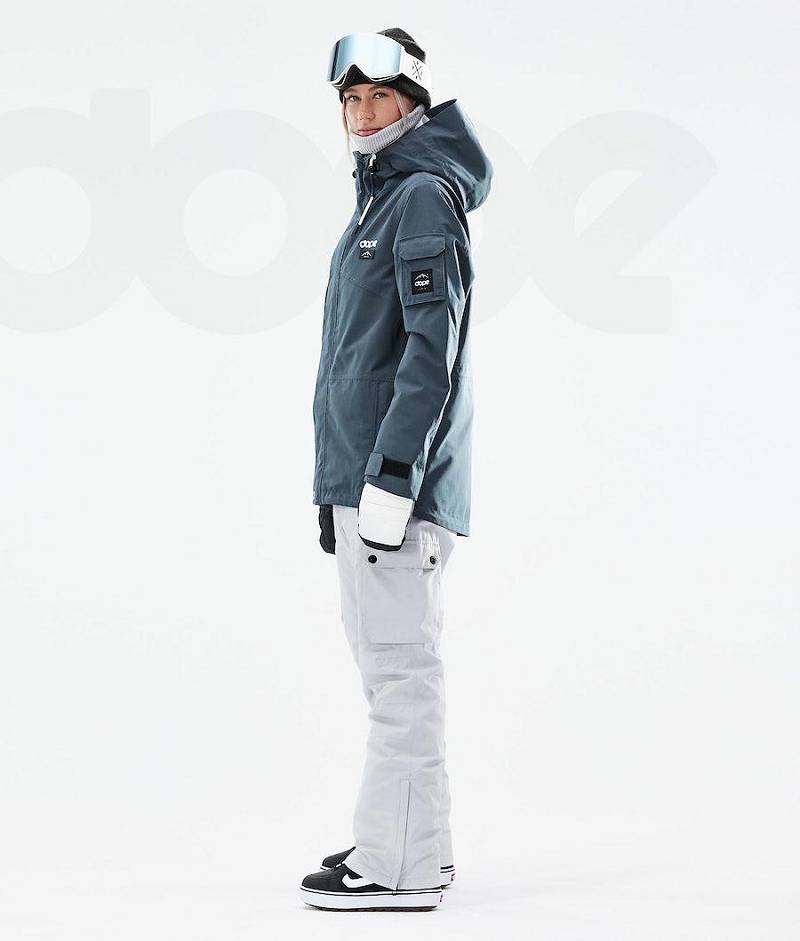 Blue Women's Dope Adept W 2021 Snowboard Jackets | India_D1836