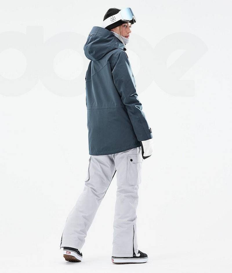 Blue Women's Dope Adept W 2021 Snowboard Jackets | India_D1836