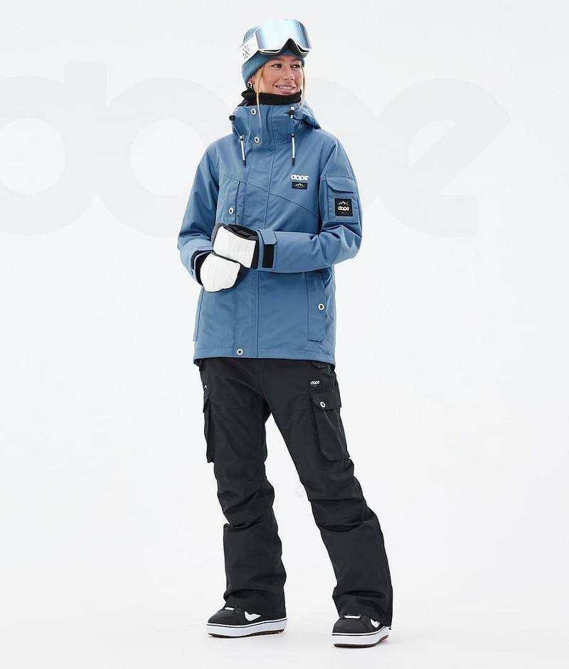 Blue Women's Dope Adept W Snowboard Jackets | India_D1873