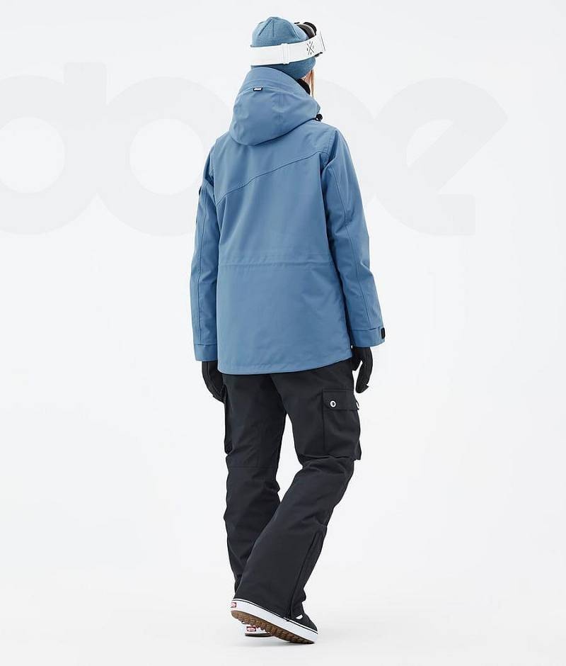 Blue Women's Dope Adept W Snowboard Jackets | India_D1873