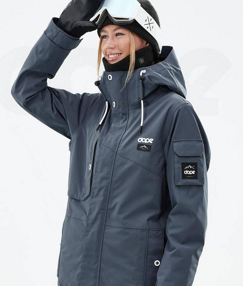 Blue Women's Dope Adept W Snowboard Jackets | India_D2527