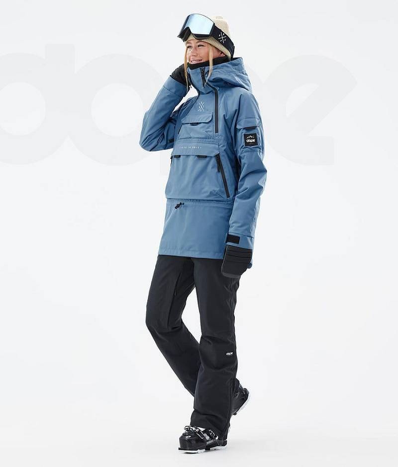 Blue Women's Dope Akin W Ski Jackets | India_D1057