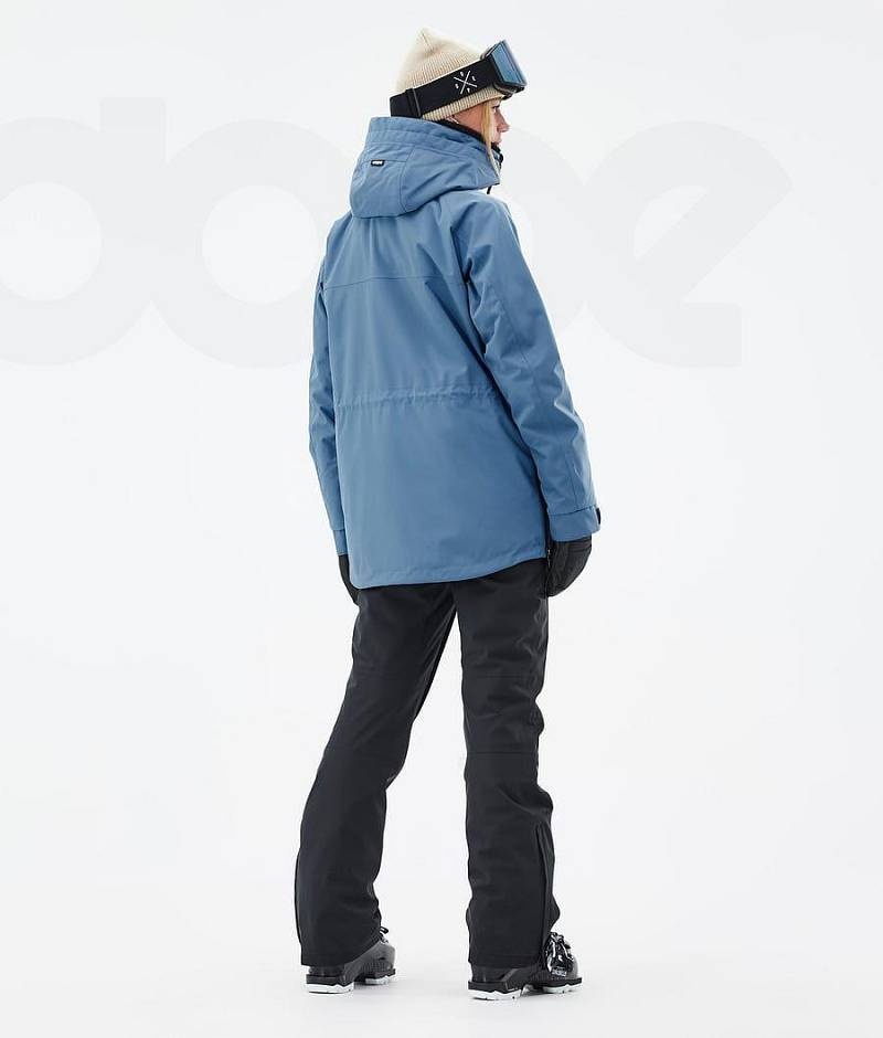 Blue Women's Dope Akin W Ski Jackets | India_D1057