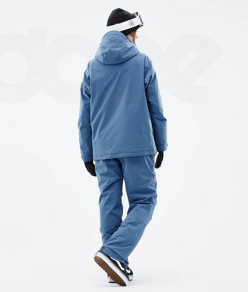 Blue Women's Dope Blizzard W Snowboard Jackets | India_D2233