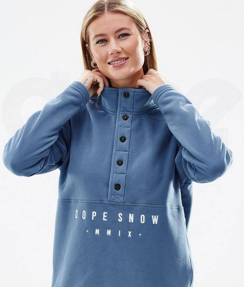 Blue Women's Dope Comfy W Fleece | India_D2026