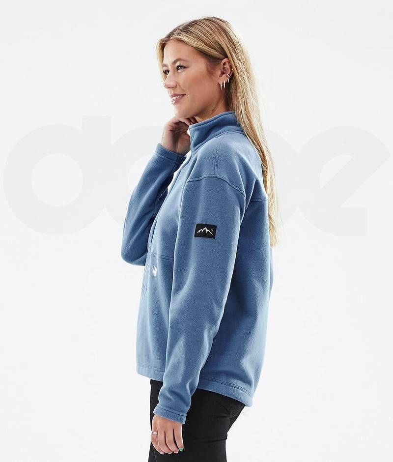 Blue Women's Dope Comfy W Fleece | India_D2026