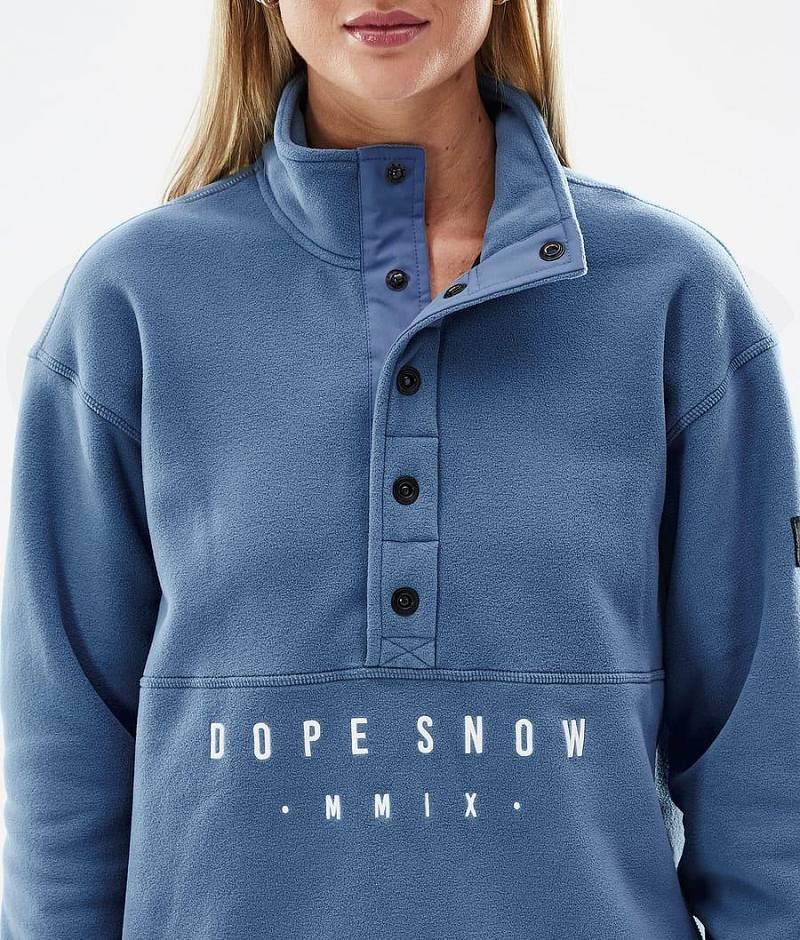 Blue Women's Dope Comfy W Fleece | India_D2026