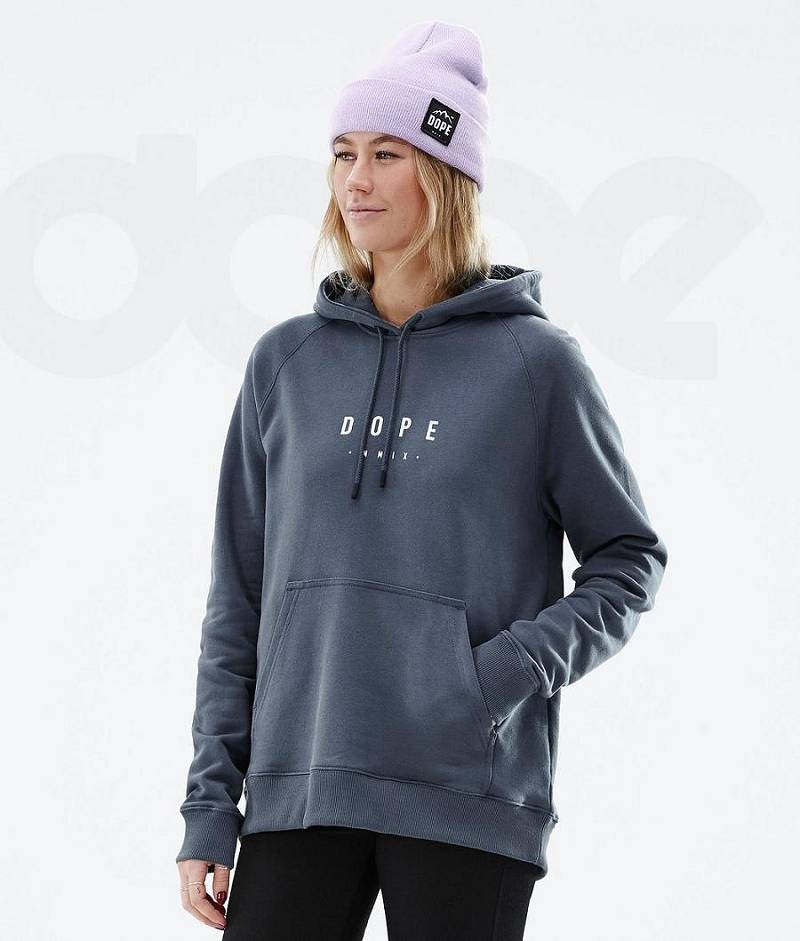 Blue Women's Dope Common W Hoodies | India_D2531