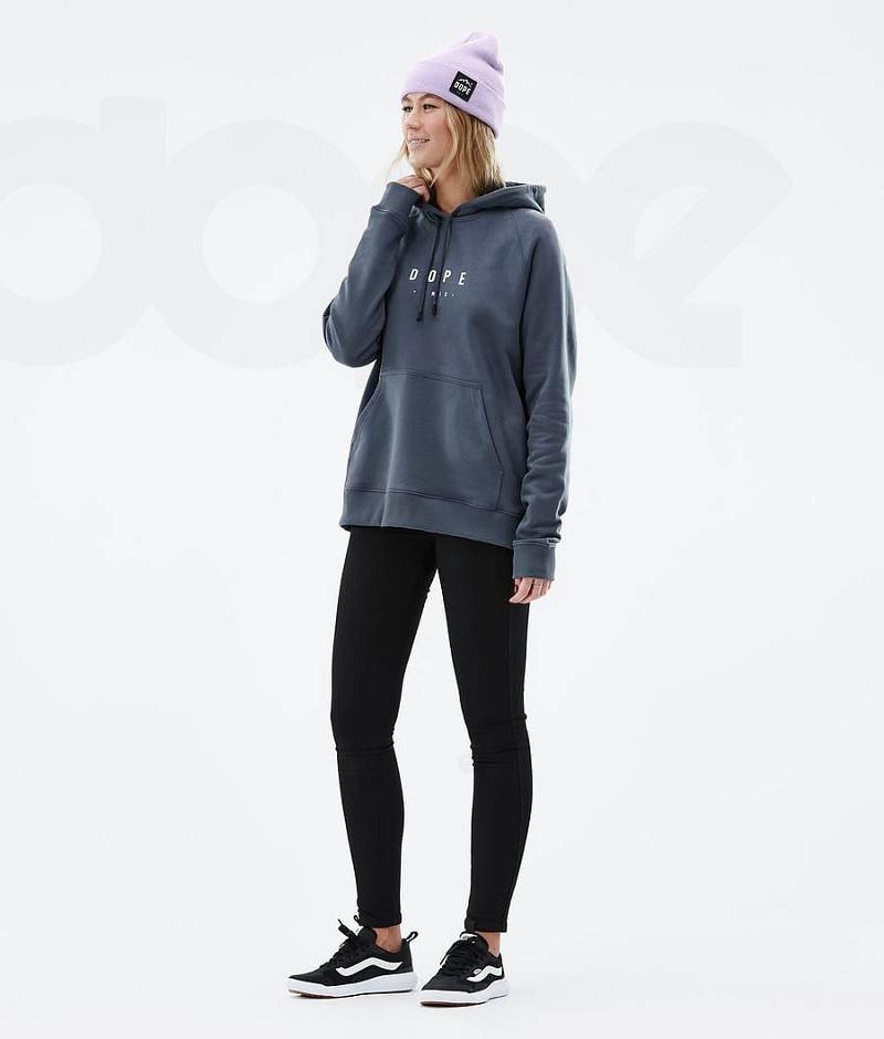 Blue Women's Dope Common W Hoodies | India_D2531