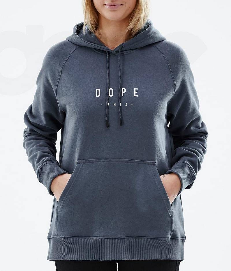 Blue Women's Dope Common W Hoodies | India_D2531