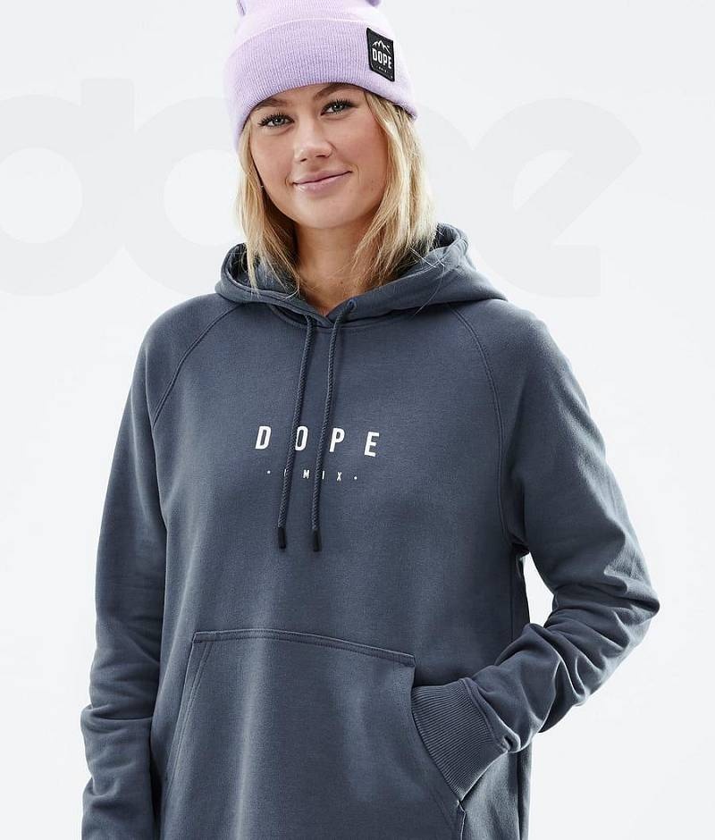 Blue Women's Dope Common W Hoodies | India_D2531