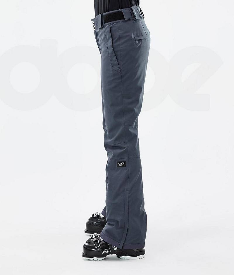 Blue Women's Dope Con W Ski Pants | India_D2161