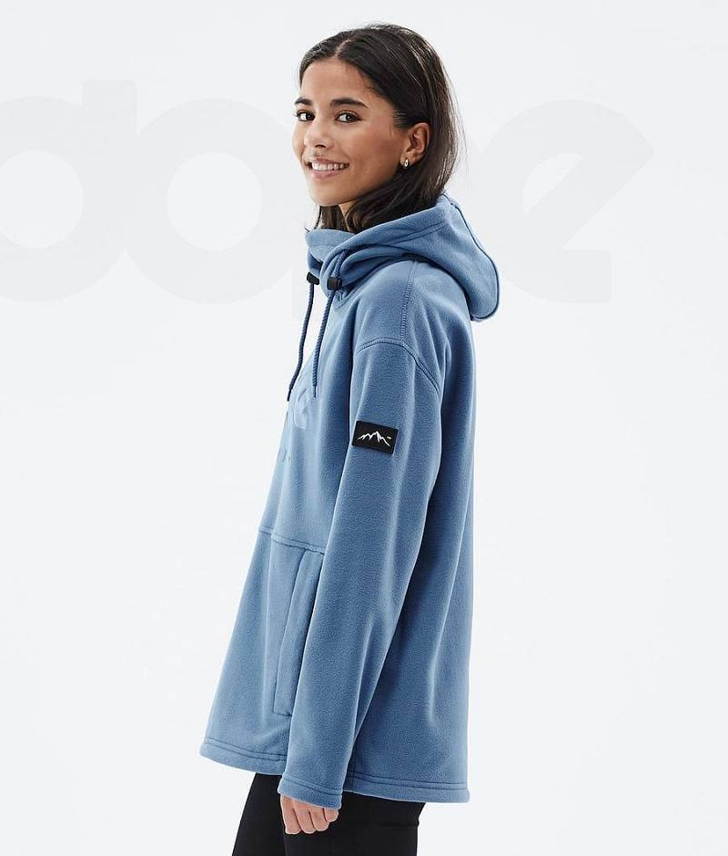 Blue Women's Dope Cozy II W Fleece | India_D2171