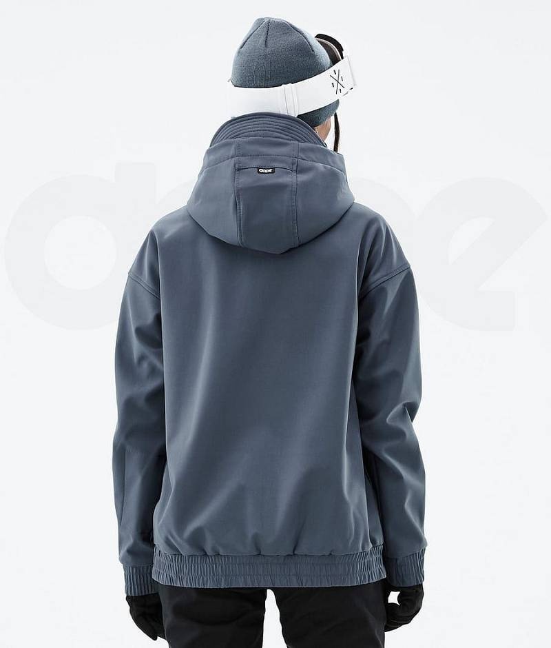 Blue Women's Dope Cyclone W Ski Jackets | India_D1183