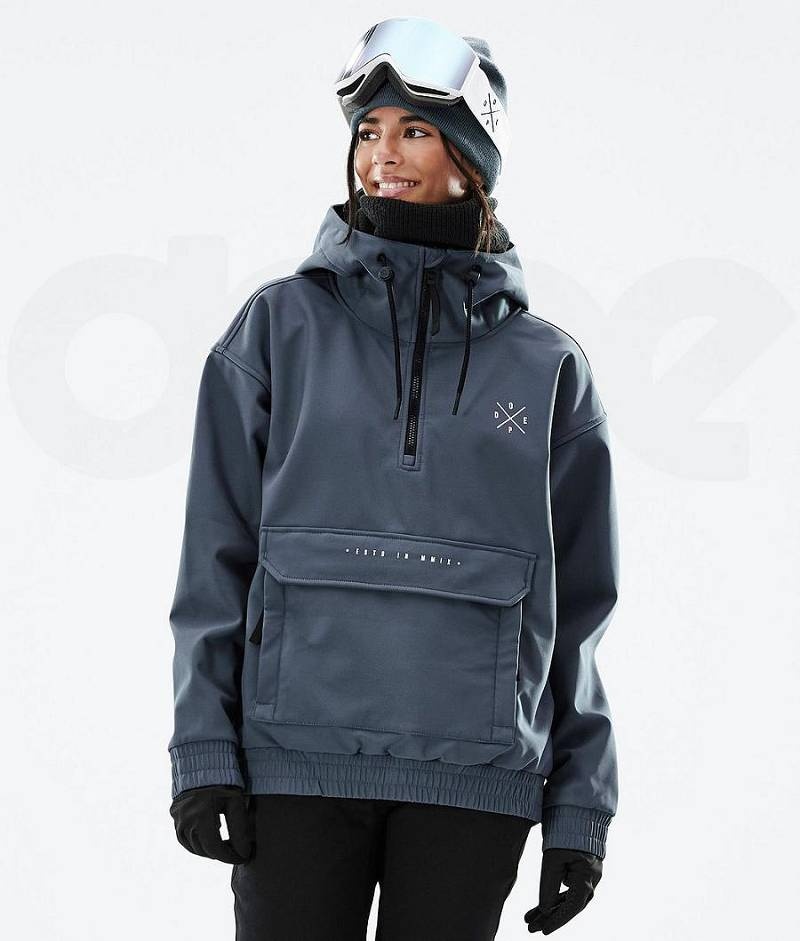 Blue Women\'s Dope Cyclone W Ski Jackets | India_D1183