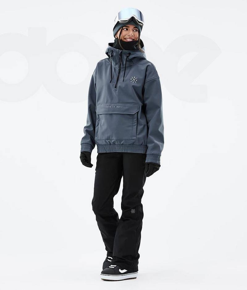 Blue Women's Dope Cyclone W Snowboard Jackets | India_D1215