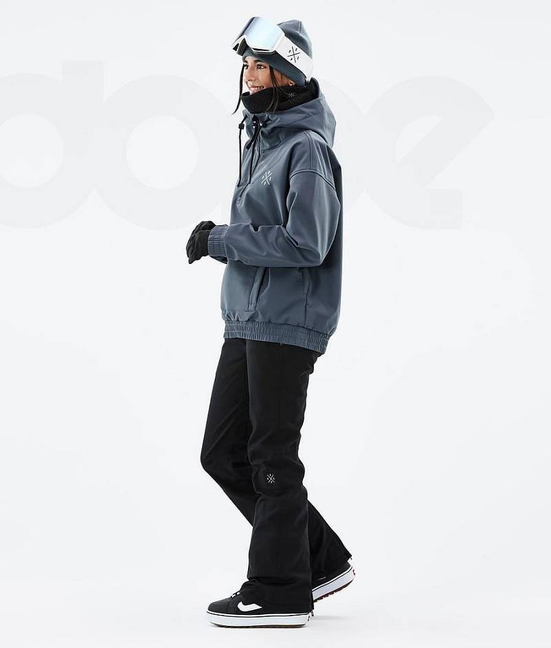 Blue Women's Dope Cyclone W Snowboard Jackets | India_D1215