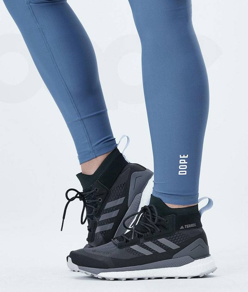 Blue Women's Dope Lofty Tech Leggings | India_D1035