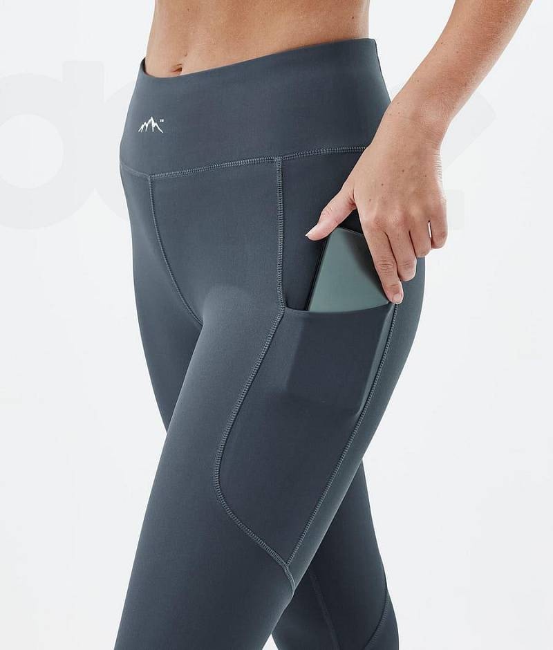 Blue Women's Dope Lofty Tech Leggings | India_D1670