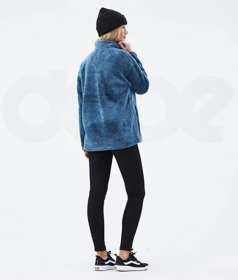 Blue Women's Dope Pile W Fleece | India_D2063