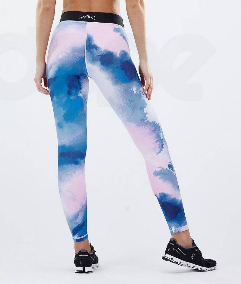 Blue Women's Dope Razor Leggings | India_D1983