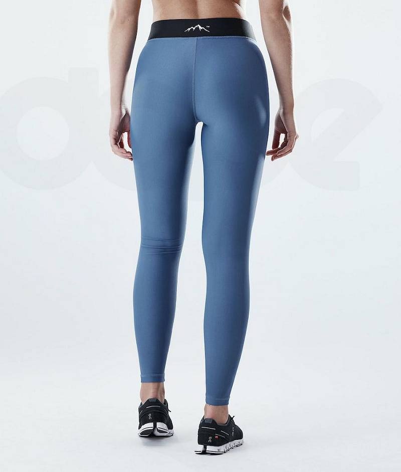 Blue Women's Dope Razor Leggings | India_D2178