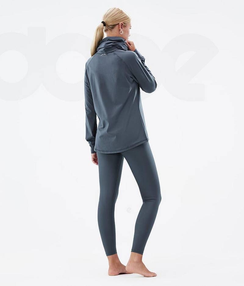 Blue Women's Dope Snuggle W Base Layer Tops | India_D1144