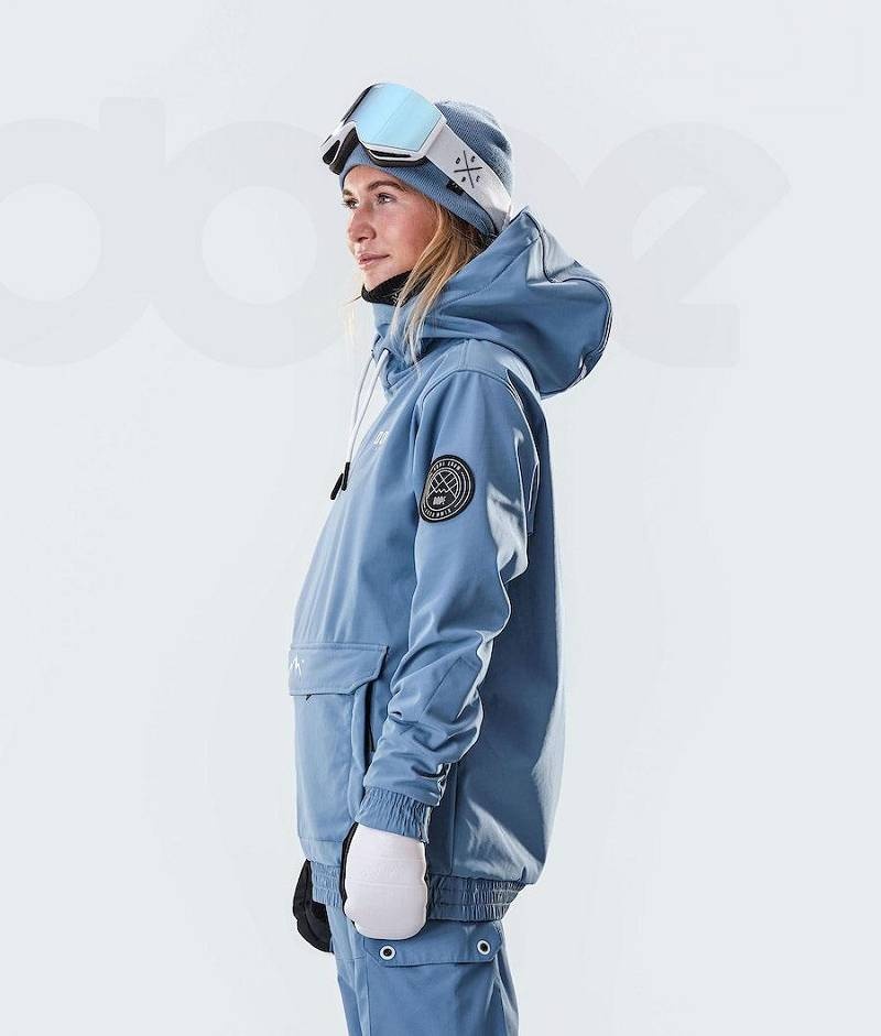 Blue Women's Dope Wylie W 10k Ski Jackets | India_D2112