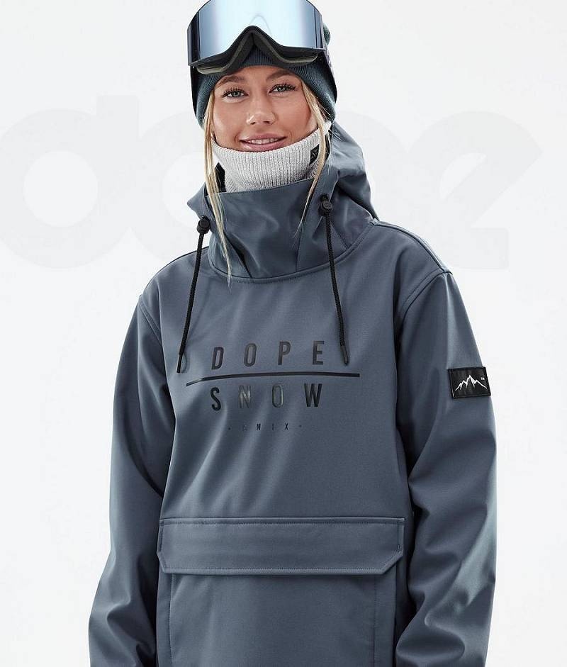 Blue Women's Dope Wylie W Ski Jackets | India_D1087