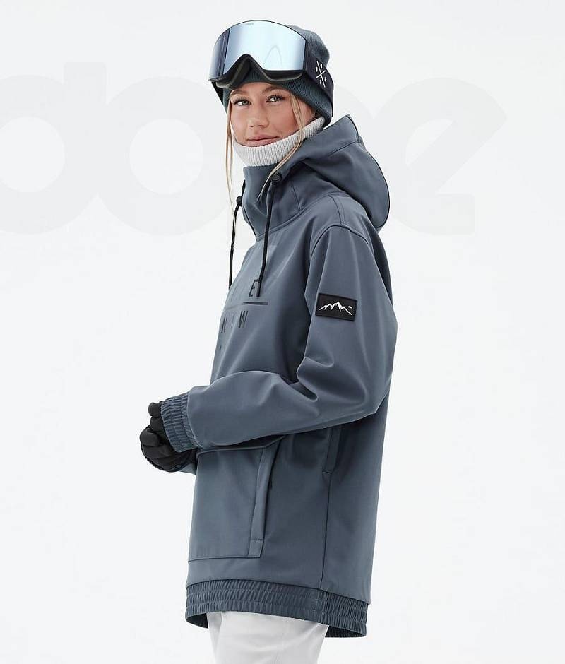 Blue Women's Dope Wylie W Ski Jackets | India_D1087