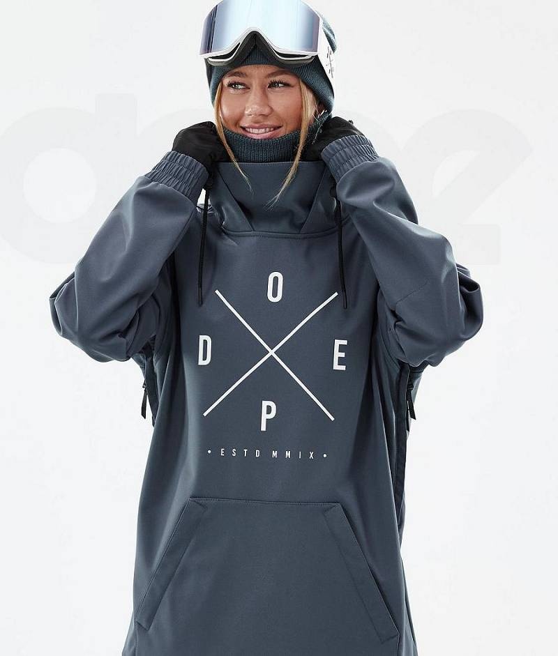 Blue Women's Dope Yeti W Ski Jackets | India_D2214