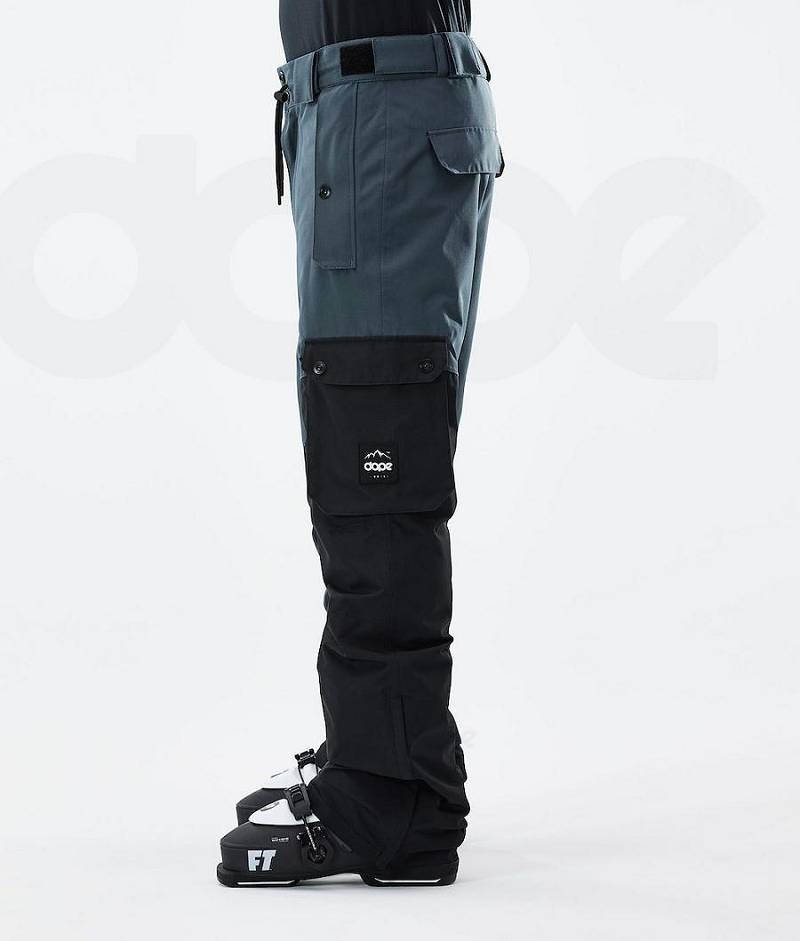 Blue / Black Men's Dope Adept 2021 Ski Pants | India_D2288