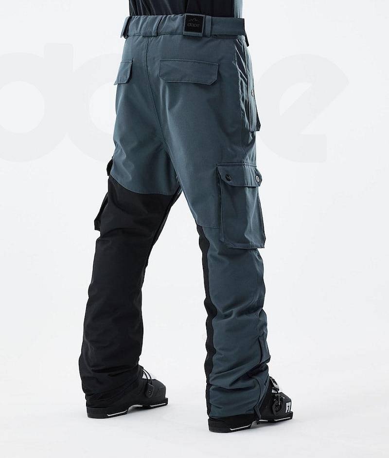 Blue / Black Men's Dope Adept 2021 Ski Pants | India_D2288