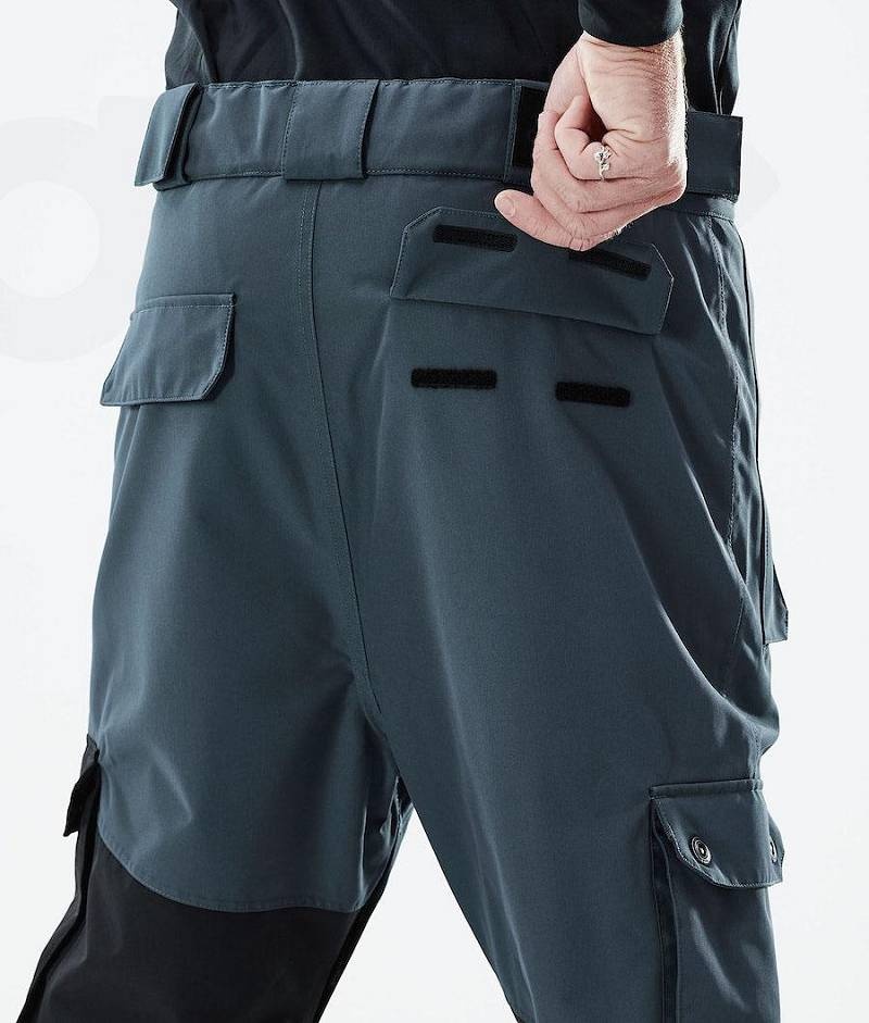 Blue / Black Men's Dope Adept 2021 Ski Pants | India_D2288