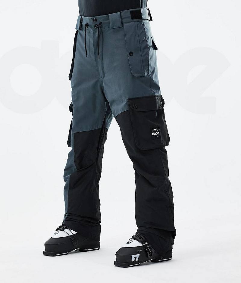 Blue / Black Men\'s Dope Adept 2021 Ski Pants | India_D2288