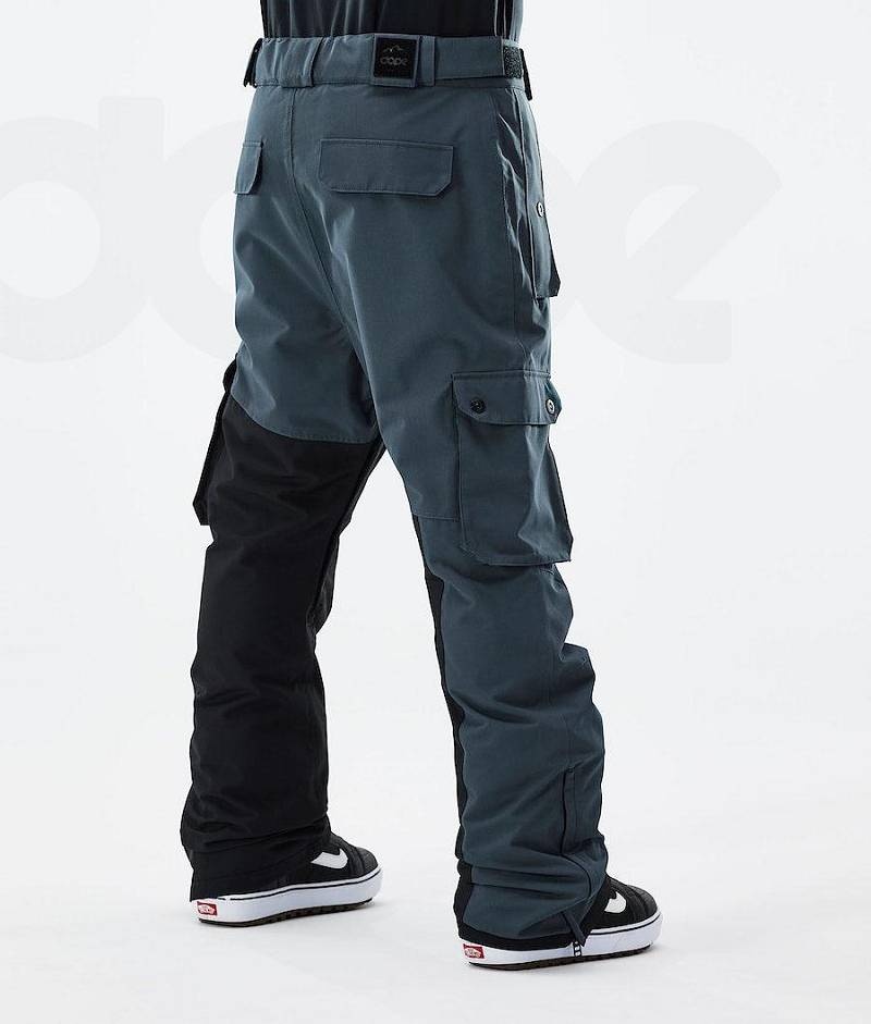 Blue / Black Men's Dope Adept 2021 Snowboard Pants | India_D2293