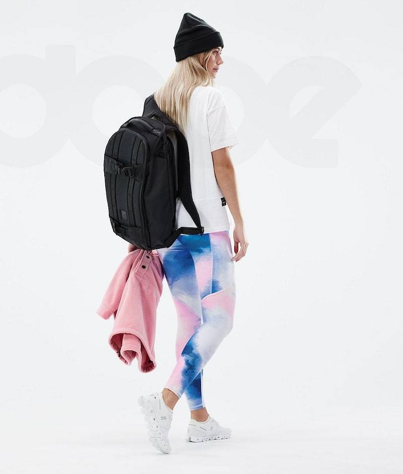 Blue / Pink Women's Dope Lofty Tech Leggings | India_D1820