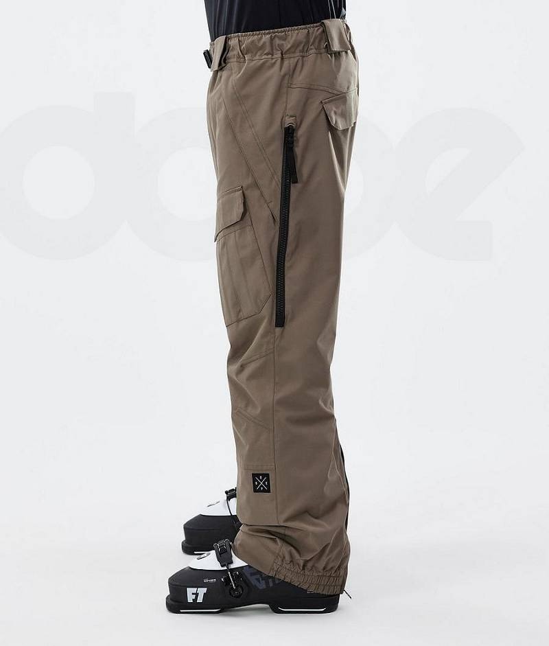 Brown Men's Dope Antek Ski Pants | India_D1488