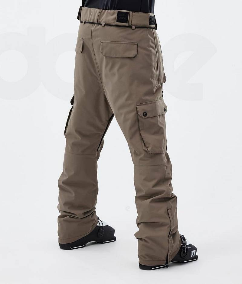 Brown Men's Dope Iconic Ski Pants | India_D2444