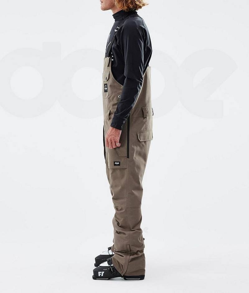 Brown Men's Dope Notorious B.I.B Ski Pants | India_D1816