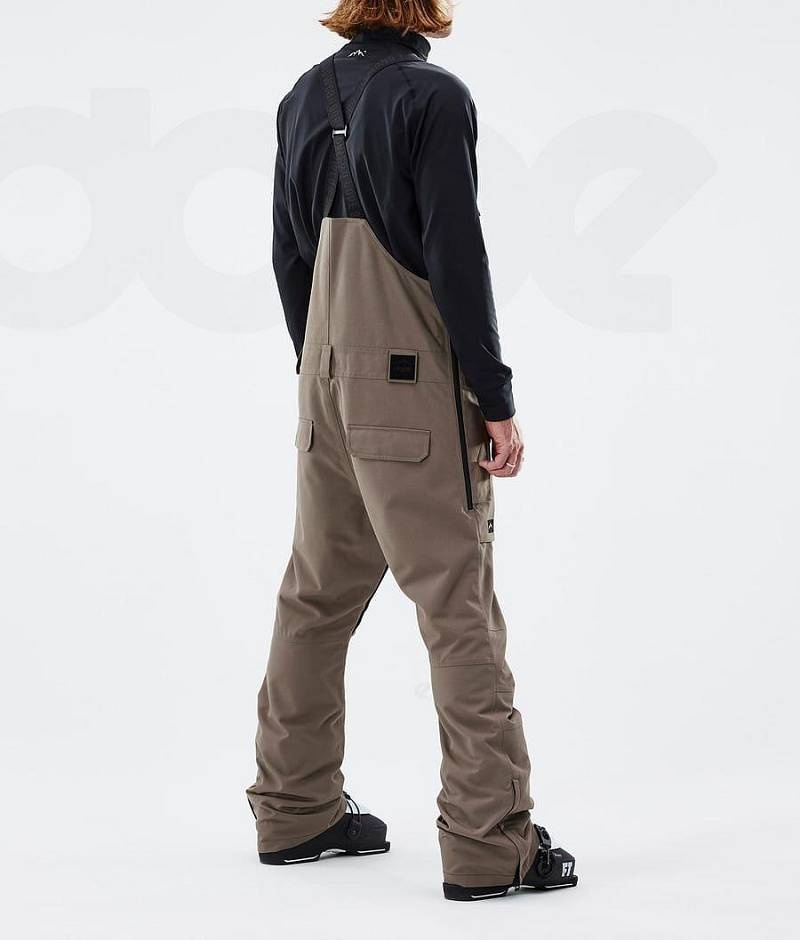 Brown Men's Dope Notorious B.I.B Ski Pants | India_D1816