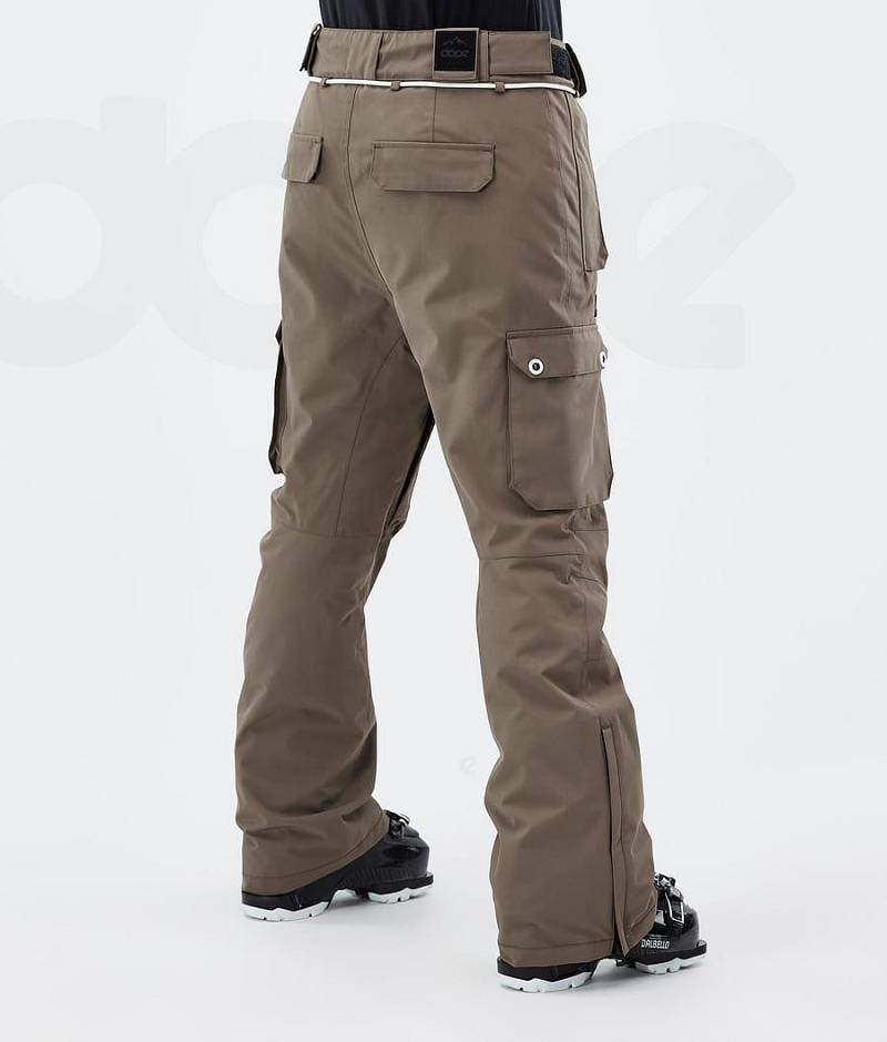 Brown Women's Dope Iconic W Ski Pants | India_D1508